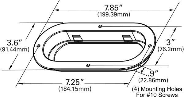 Grote Turn Signal Light Bracket 43220