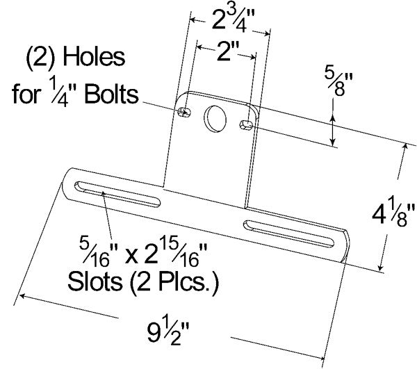 Grote Turn Signal Light Bracket 43272-5