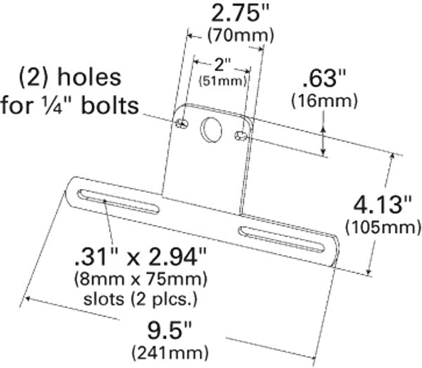Grote Turn Signal Light Bracket 43272