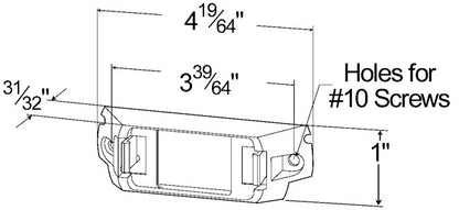 Grote Turn Signal Light Bracket 43370