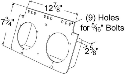 Grote Turn Signal Light Bracket 43655