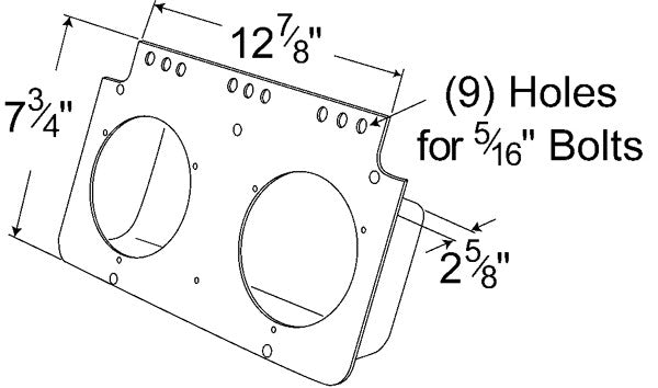 Grote Turn Signal Light Bracket 43655