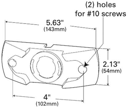 Grote Turn Signal Light Bracket 43690