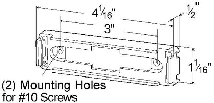 Grote Turn Signal Light Bracket 43783