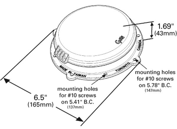 Grote Turn Signal Light Bracket 43901