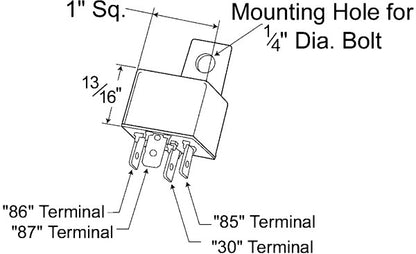 Grote Fog Light Relay 44840-5