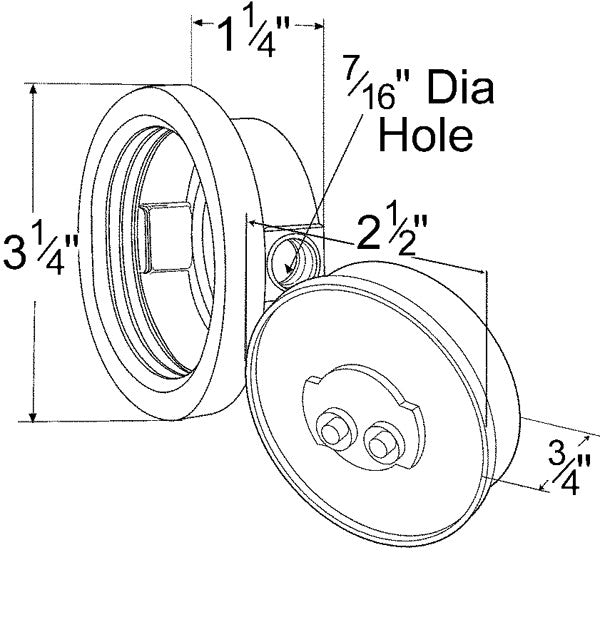 Grote Side Marker Light 45072