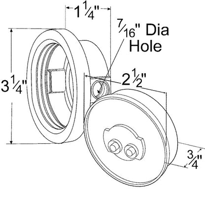 Grote Side Marker Light 45072