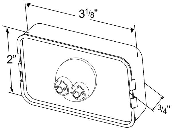 Grote Side Marker Light 45233