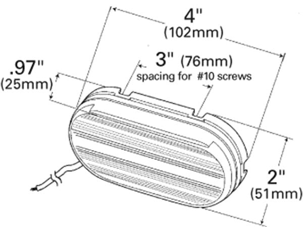 Grote Side Marker Light 45262
