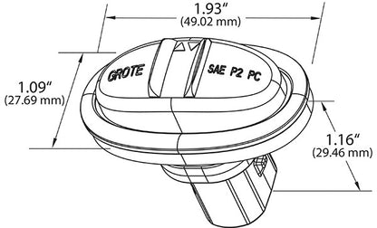 Grote Side Marker Light 45303