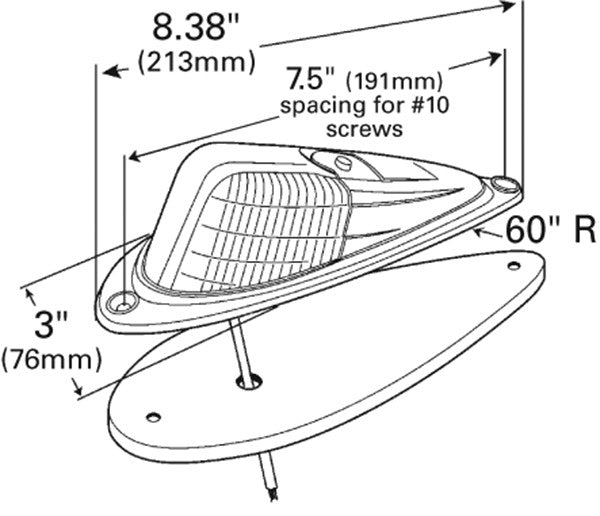 Grote Side Marker Light 45333