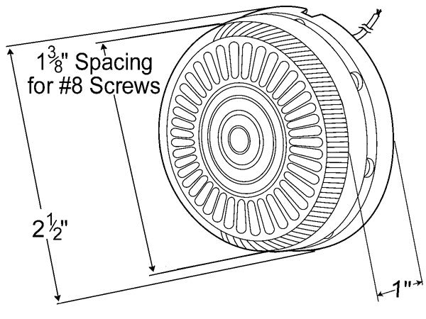 Grote Side Marker Light 45412-5