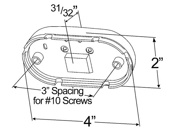 Grote Side Marker Light 45433