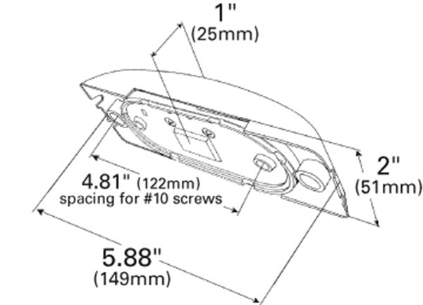 Grote Side Marker Light 45442