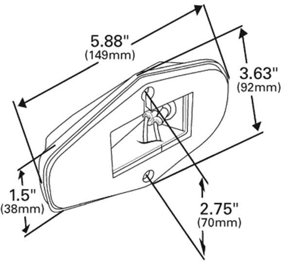 Grote Side Marker Light 45503