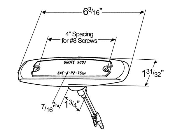 Grote Side Marker Light 45662