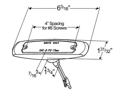 Grote Side Marker Light 45662