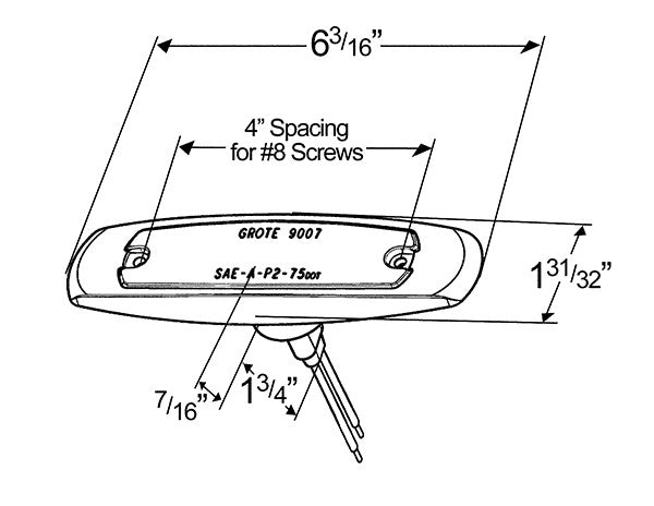 Grote Side Marker Light 45663