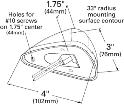 Grote Side Marker Light 46003