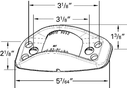 Grote Side Marker Light 46282
