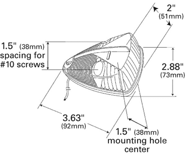 Grote Side Marker Light 46322