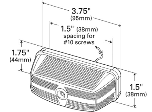 Grote Side Marker Light 46332