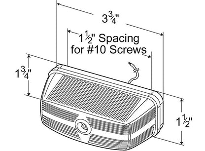 Grote Side Marker Light 46333