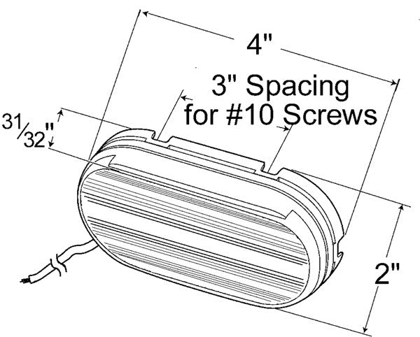 Grote Side Marker Light 46702