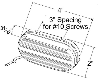 Grote Side Marker Light 46702