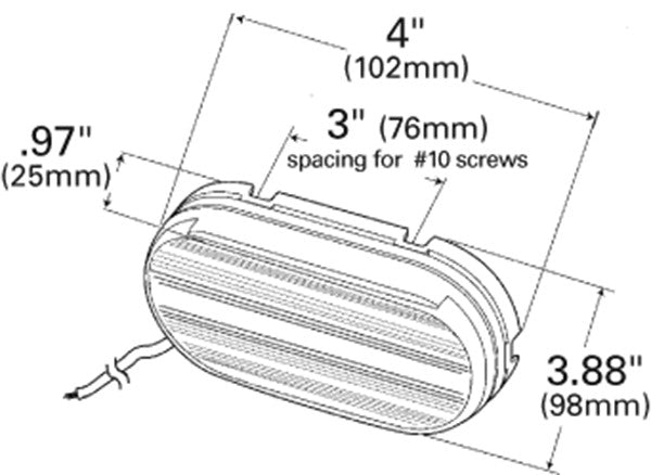 Grote Side Marker Light 46703