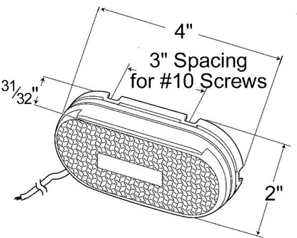 Grote Side Marker Light 46713-5