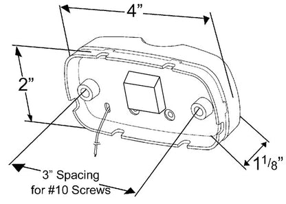 Grote Side Marker Light 46792-5