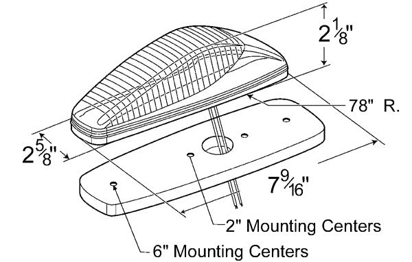 Grote Side Marker Light 46813
