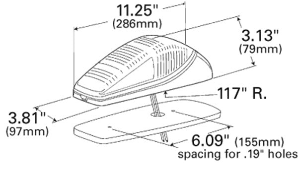 Grote Side Marker Light 46823