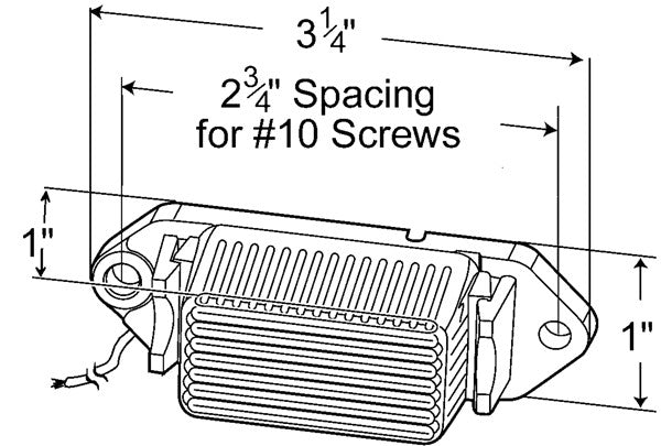Grote Side Marker Light 46882-5