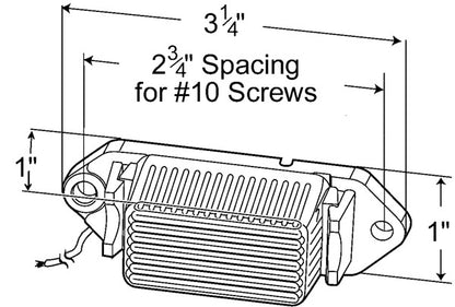 Grote Side Marker Light 46882-5