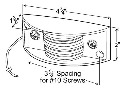 Grote Side Marker Light 46892-5