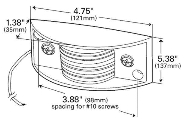 Grote Side Marker Light 46892