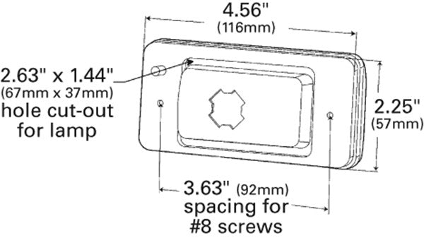 Grote Side Marker Light 46913
