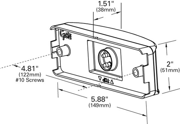 Grote Side Marker Light 47072