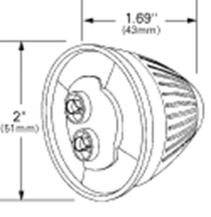 Grote Side Marker Light 47102