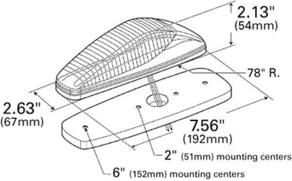 Grote Side Marker Light 47183