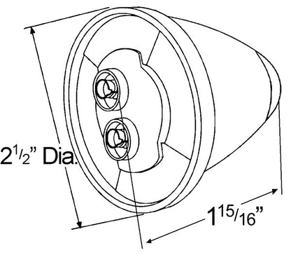 Grote Side Marker Light 47223