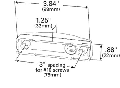Grote Side Marker Light 47242