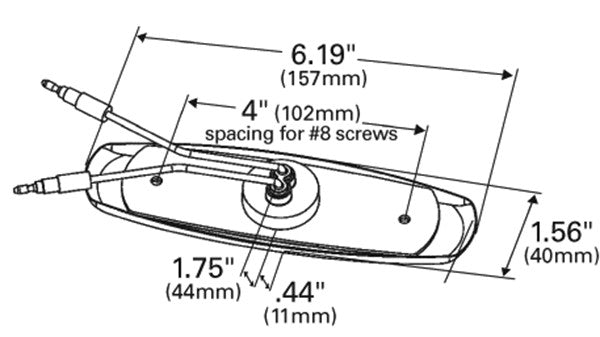 Grote Side Marker Light 47252