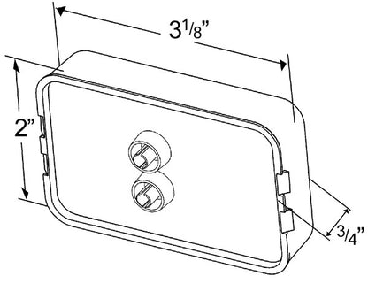 Grote Side Marker Light 47503