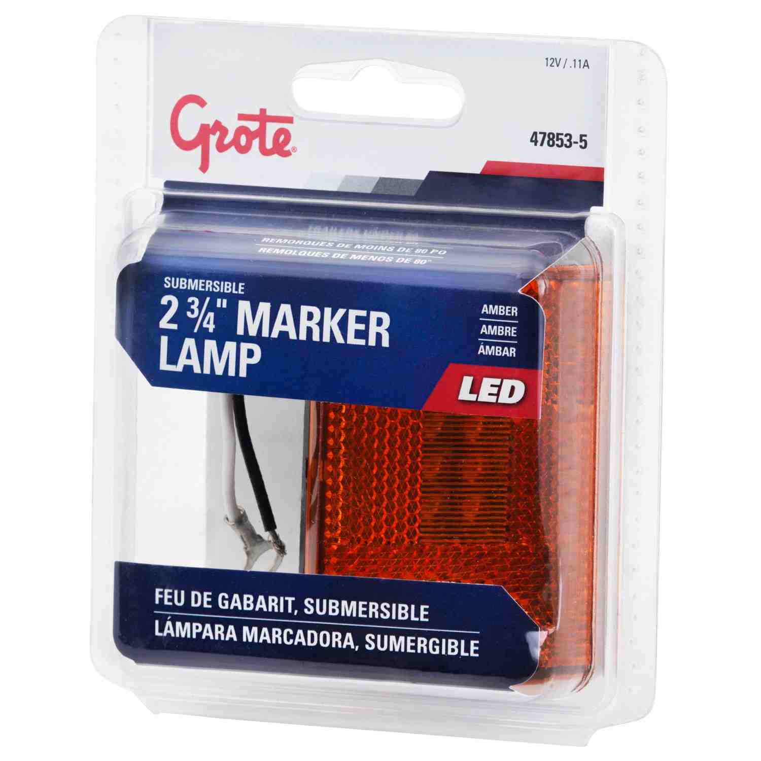 Grote Side Marker Light 47853-5