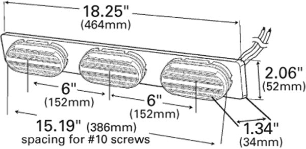 Grote Light Bar 49072
