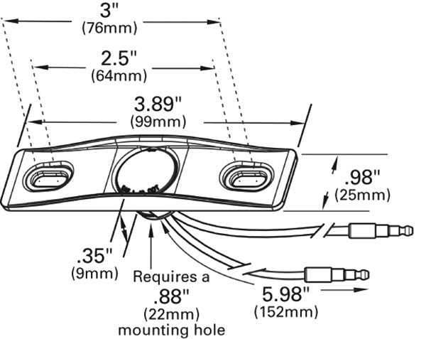 Grote Side Marker Light 49413